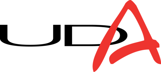 Uda logo noir rouge officiel